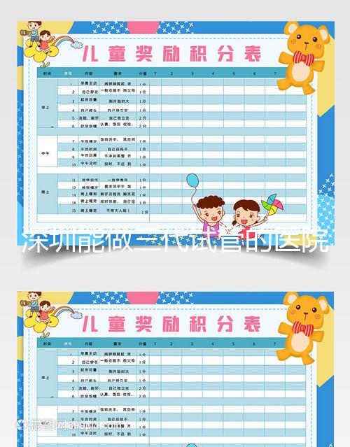 深圳能做三代試管的醫院排名更新，費用可參考！