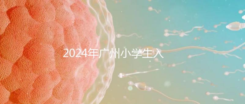 2024年廣州小學(xué)生入學(xué)年齡新規(guī)定，荔灣區(qū)6歲以上是基本條件